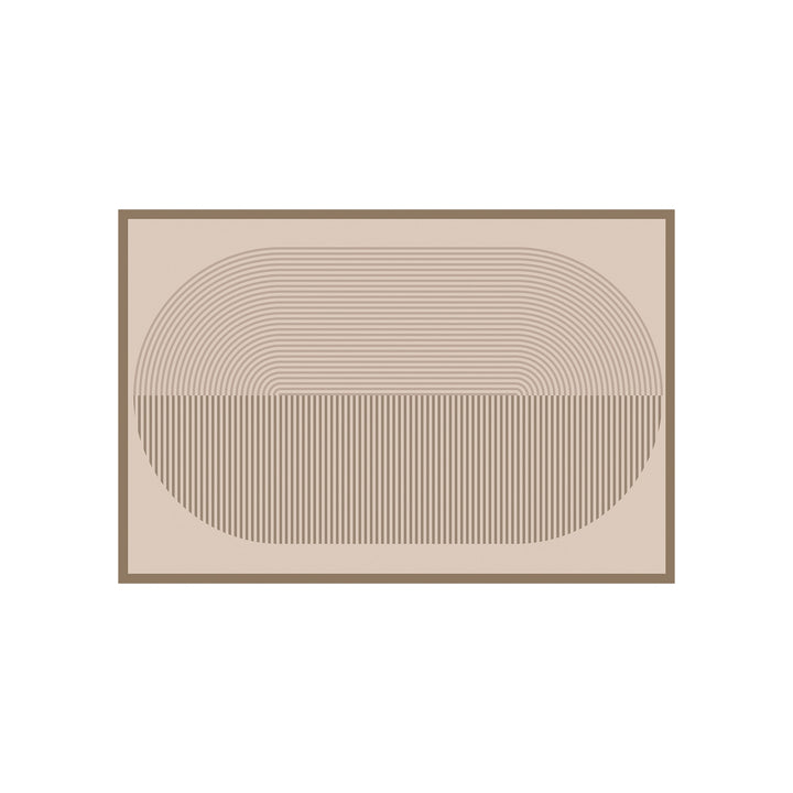 Geometric Pattern Soft Memory Foam Bath Mat Stornfield