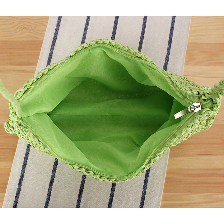 Elegant Shoulder Bag In Minimalist Crochet Design Stornfield