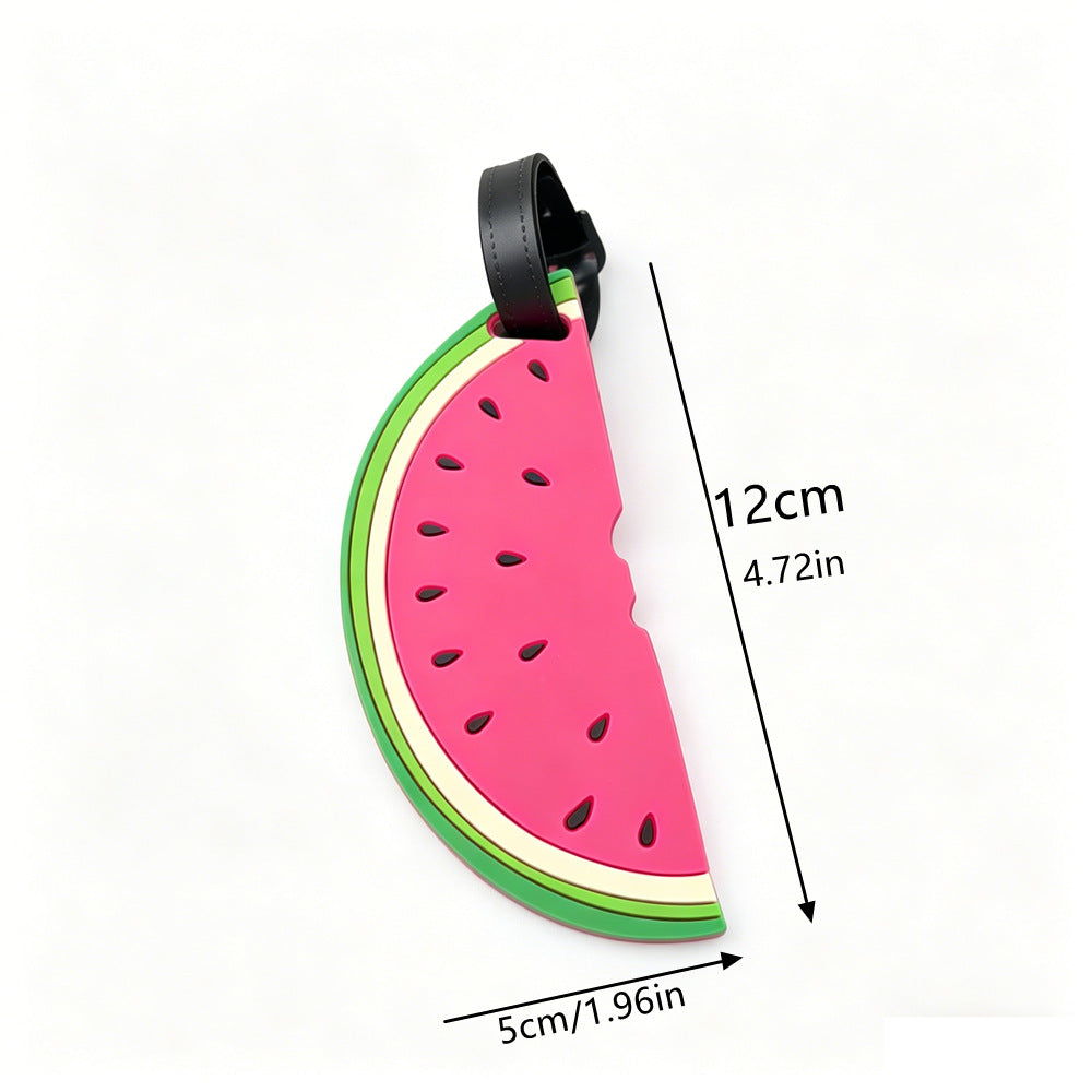 Watermelon-Themed Luggage Tag Stornfield