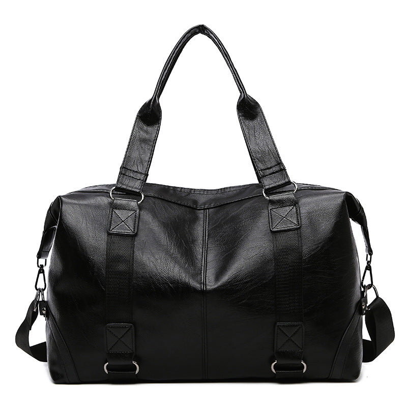 Luxurious Leather Weekend Duffel Bag Stornfield