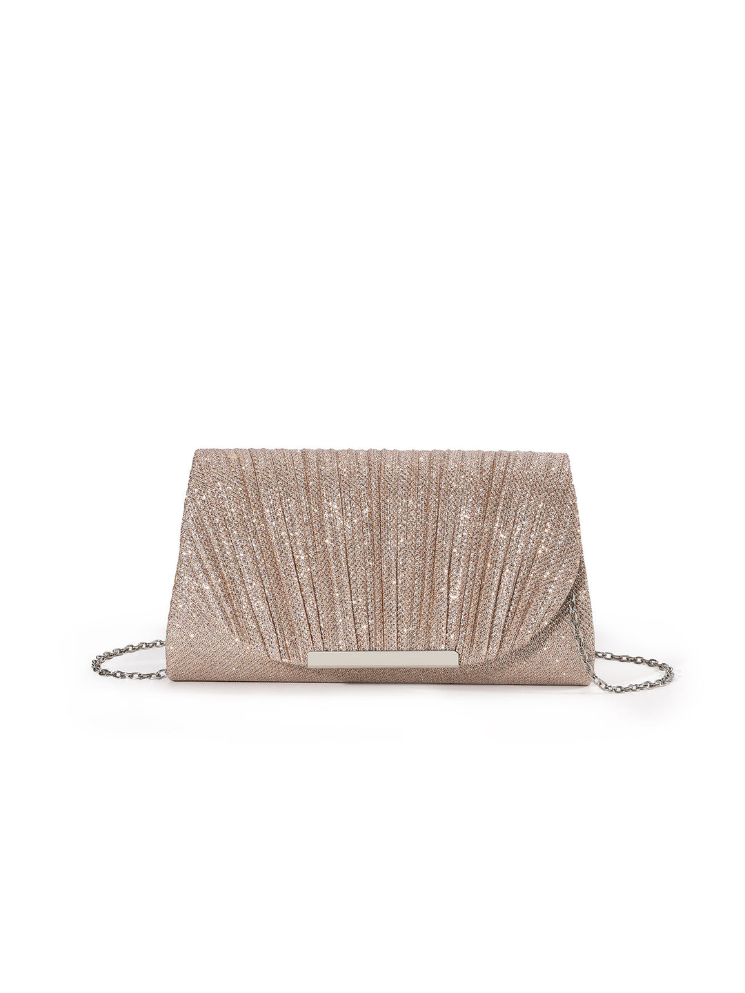 Elegant Pleated Evening Clutch