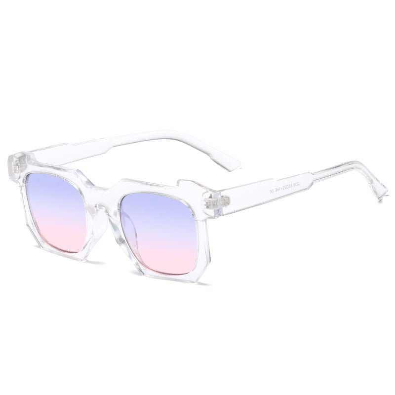 Ladies geometric sunglasses with striking, high-quality plastic frame Stornfield