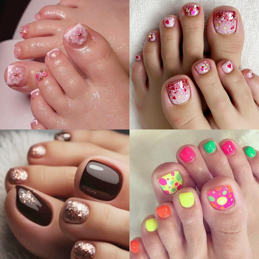 Artificial nails for elegant foot care Stornfield