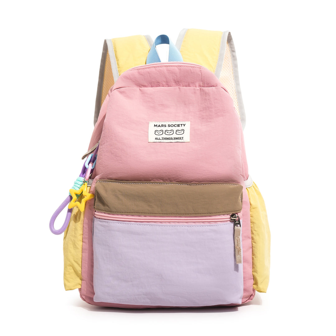 Color-Block Casual Backpack Stornfield
