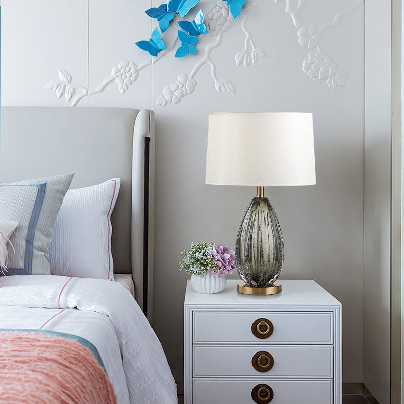 Elegant Glass Accent Table Lamp