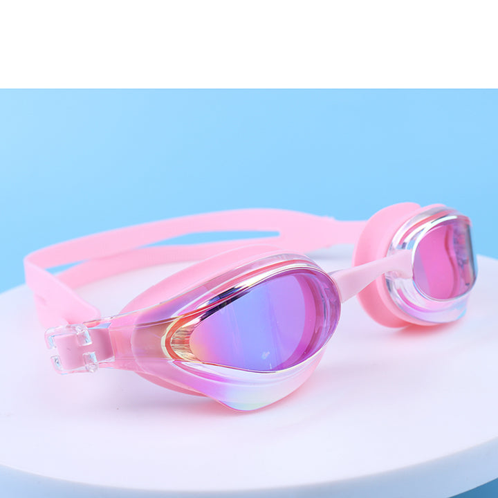 Sports swimming goggles with adjustable headband and anti-fog technology Stornfield