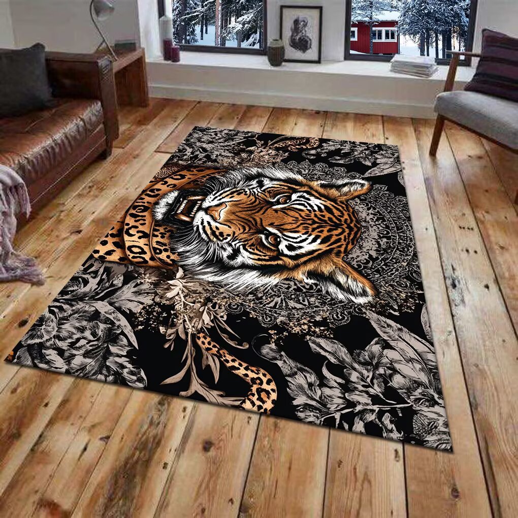 3D Printed Animal-Themed Area Rug Stornfield