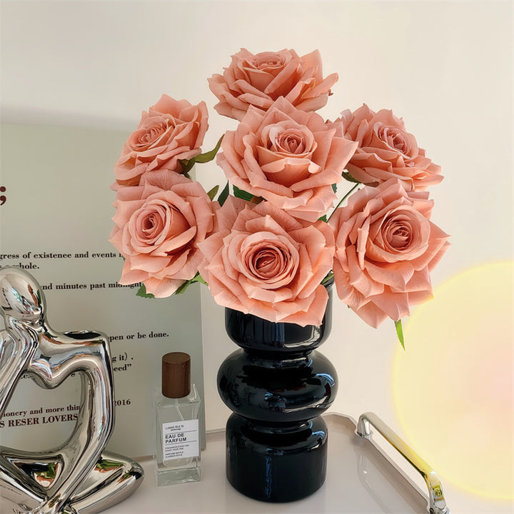Faux Rose Flower Arrangement