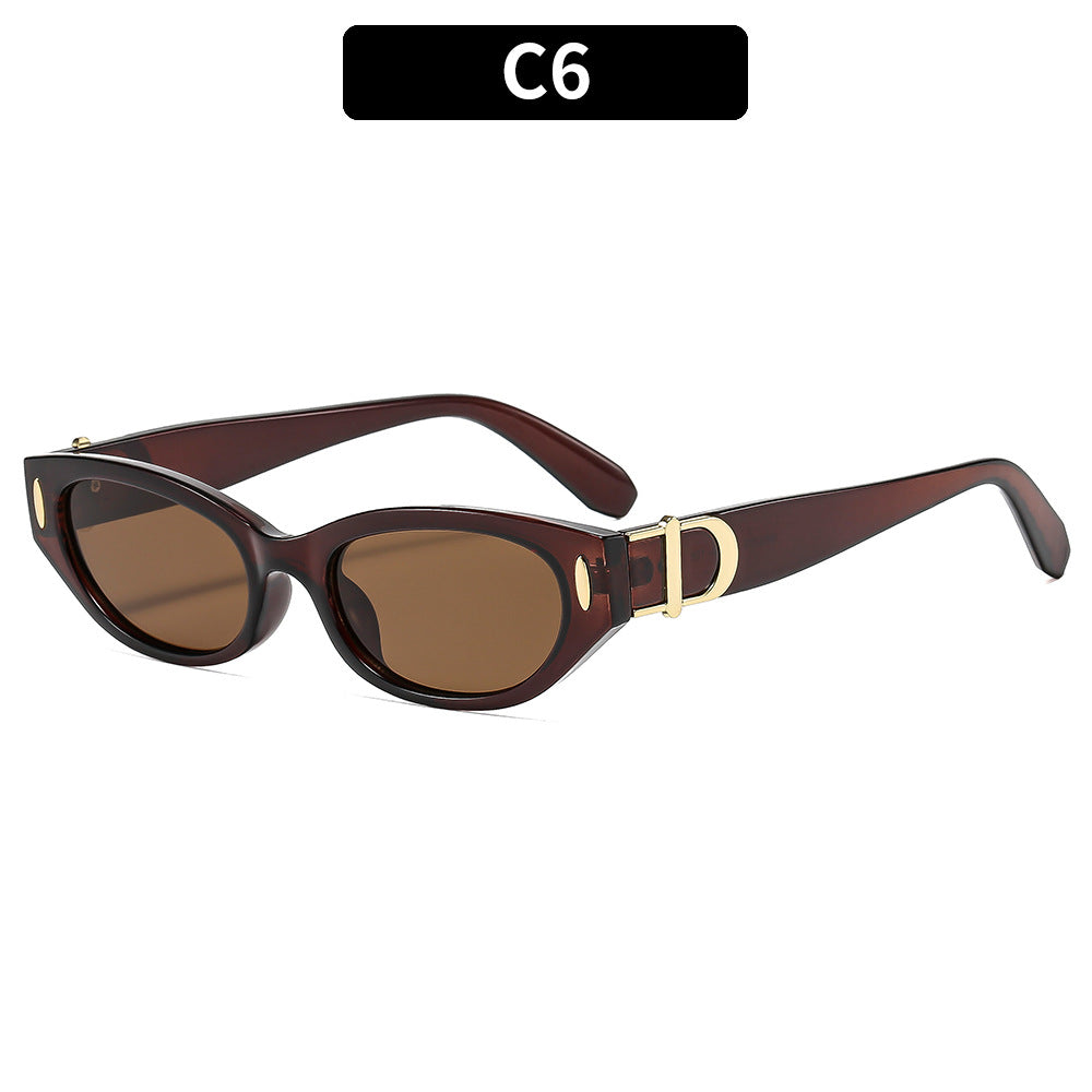 Stylish Vintage-Inspired Cat-Eye Sunglasses