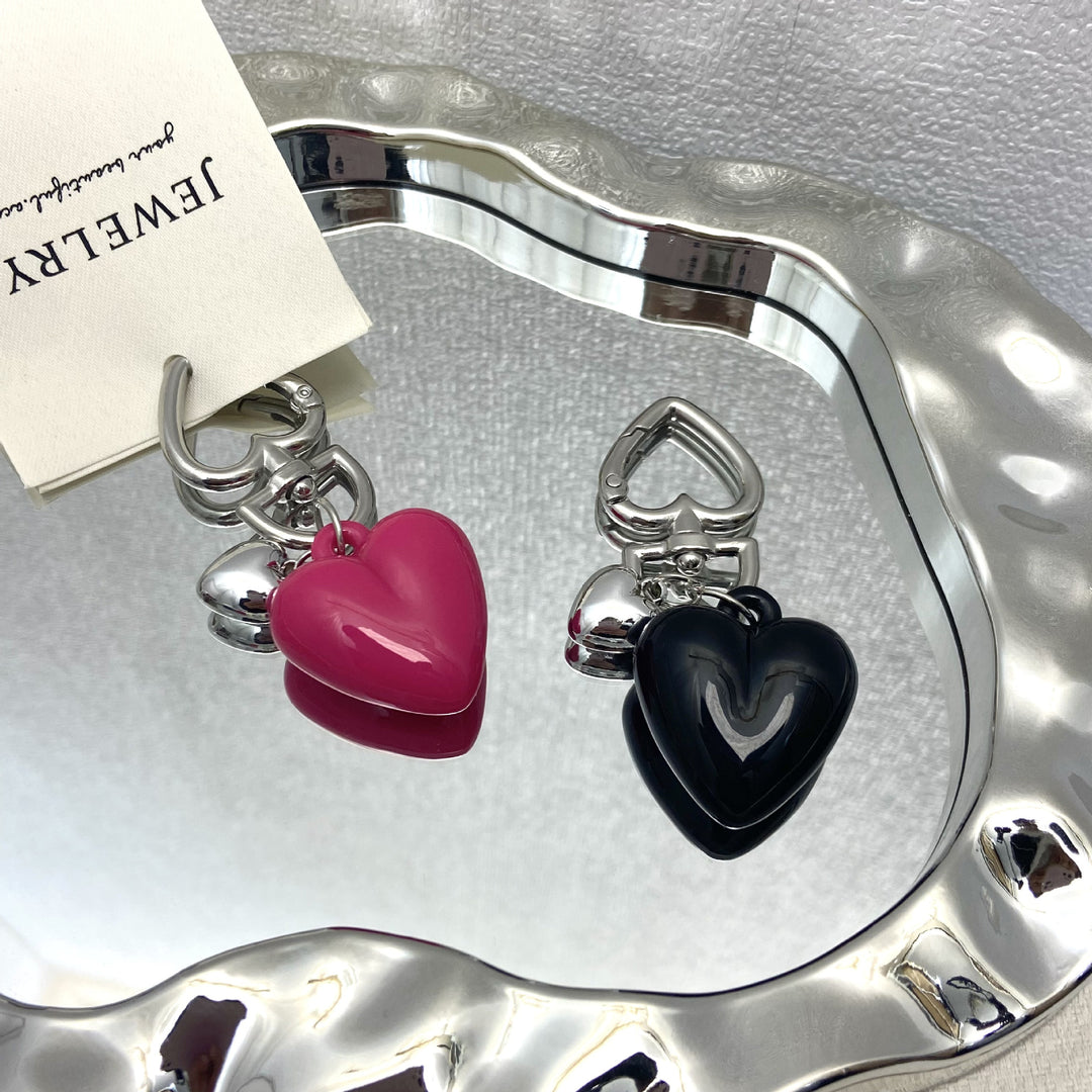 Heart-Themed Handcrafted Keychain Stornfield