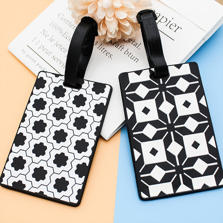 Unisex Geometric Pattern Luggage Tag Stornfield