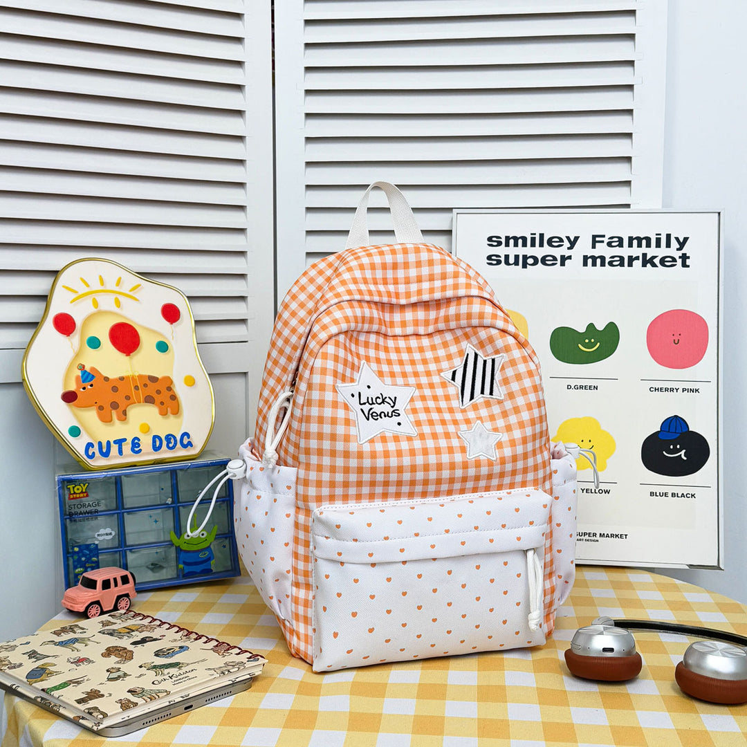 Playful Large Capacity Backpack with Multiple Pockets Stornfield