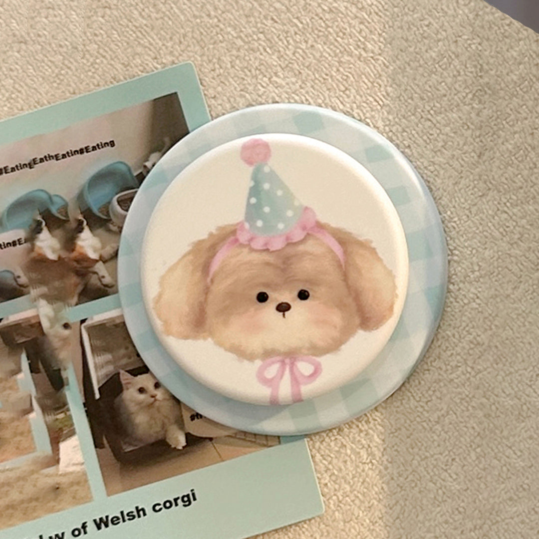 Smartphone Finger Holder in playful dog design Stornfield