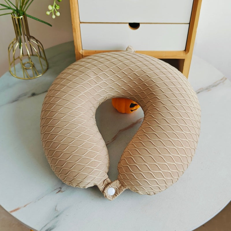 Women ergonomic neck support pillow with breathable diamond structure Stornfield