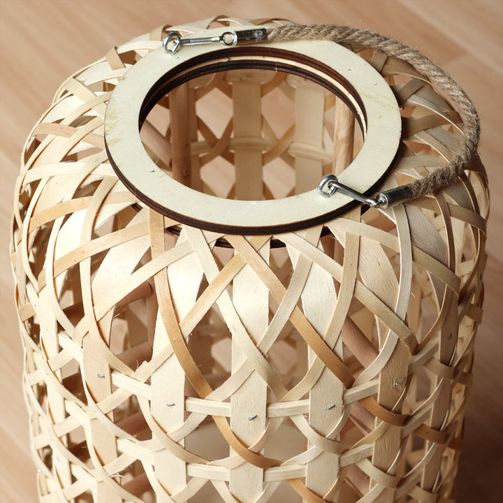 Handcrafted lantern in natural design Stornfield