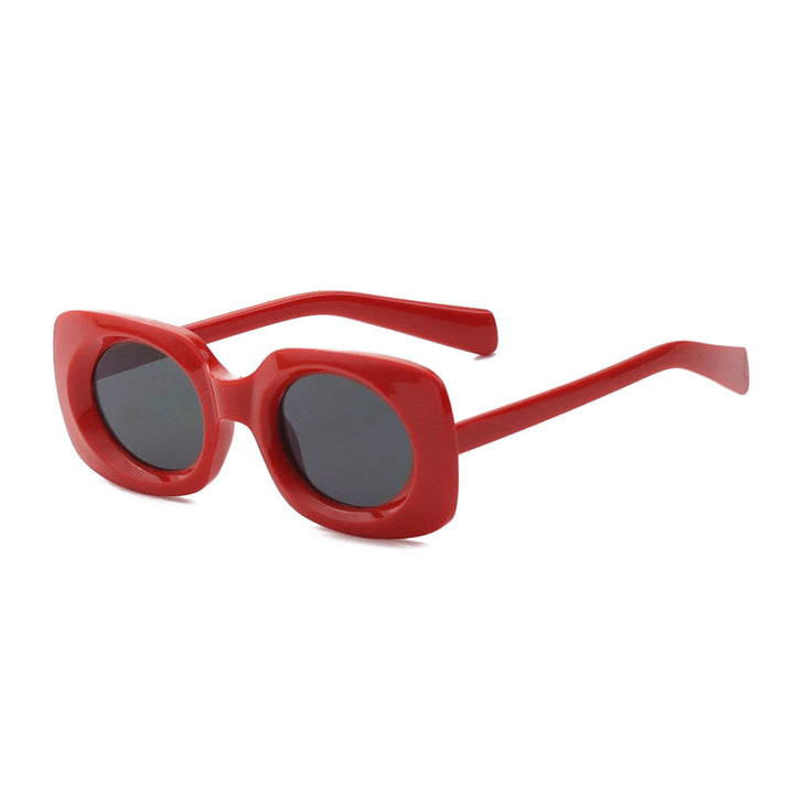 Contemporary Matte Square Sunglasses Stornfield