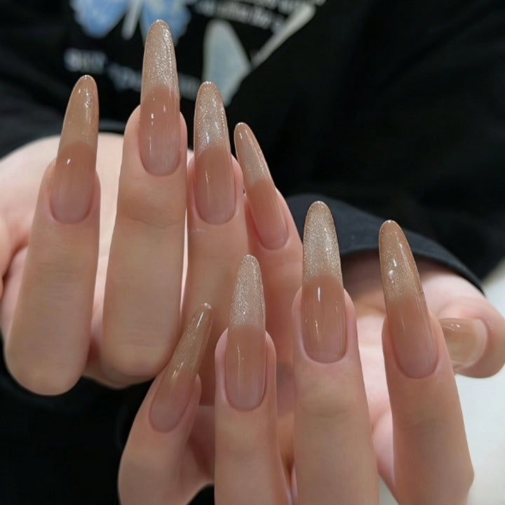 Premium Glamourous Stiletto Press-On Nails Stornfield