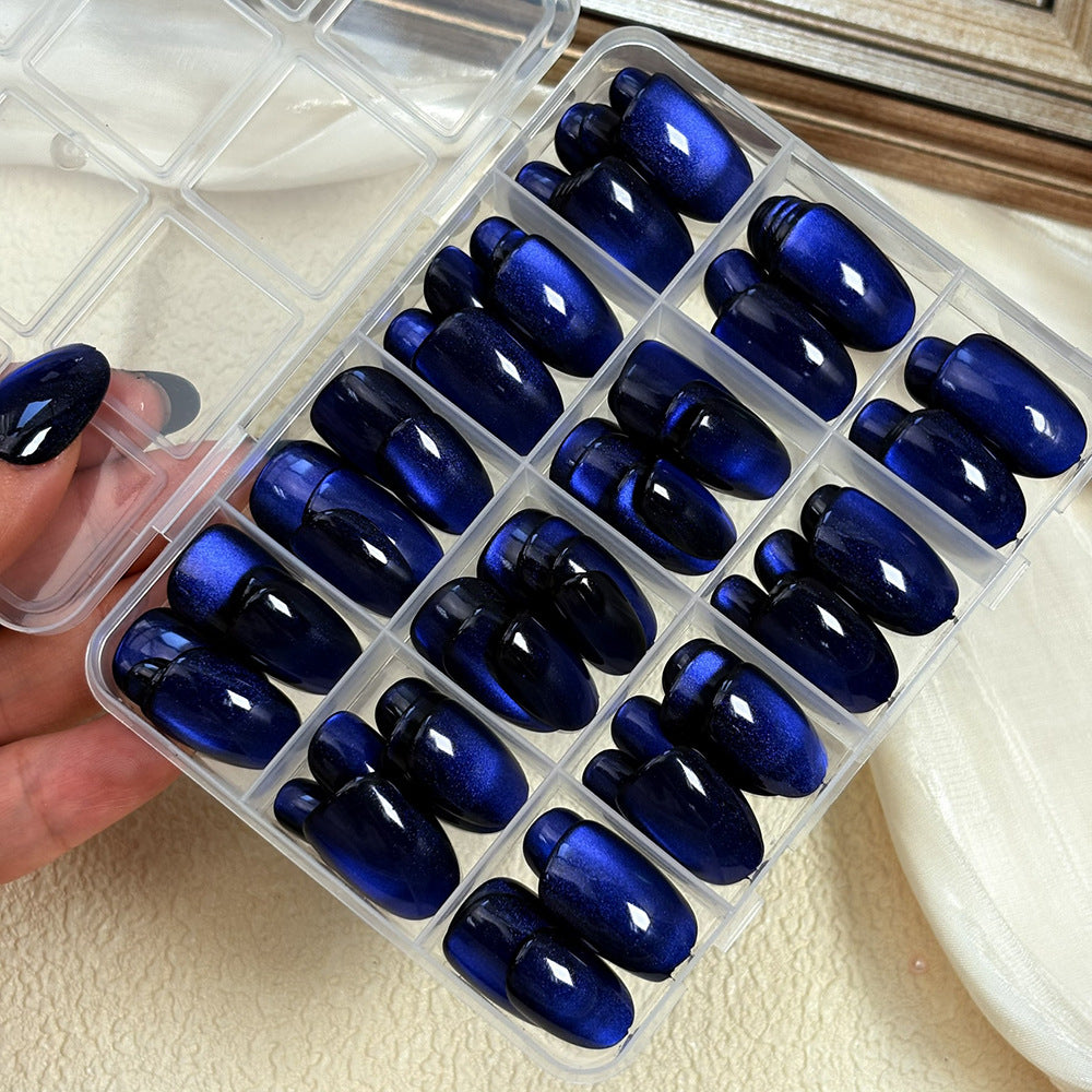 Glossy Stiletto-Shaped Press-On Nail Set Stornfield