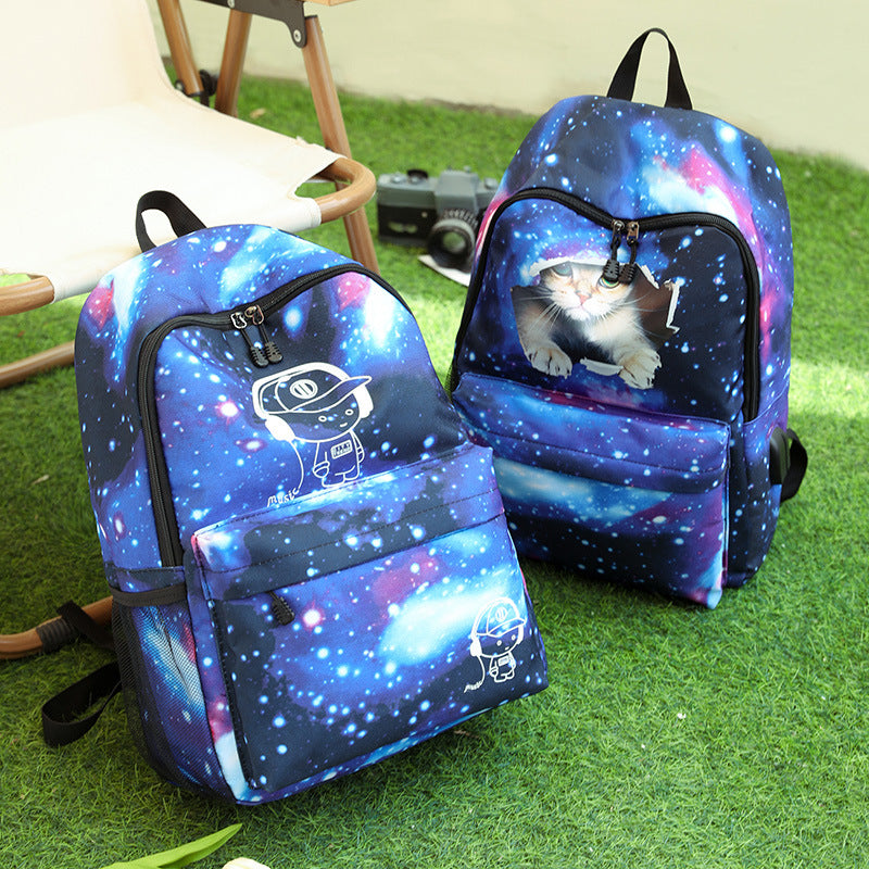 Cat-Themed Adventure Backpack Stornfield