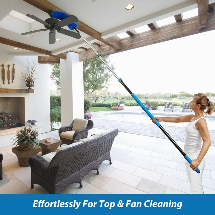 High-Performance Cleaning Kit with Adjustable Pole Stornfield