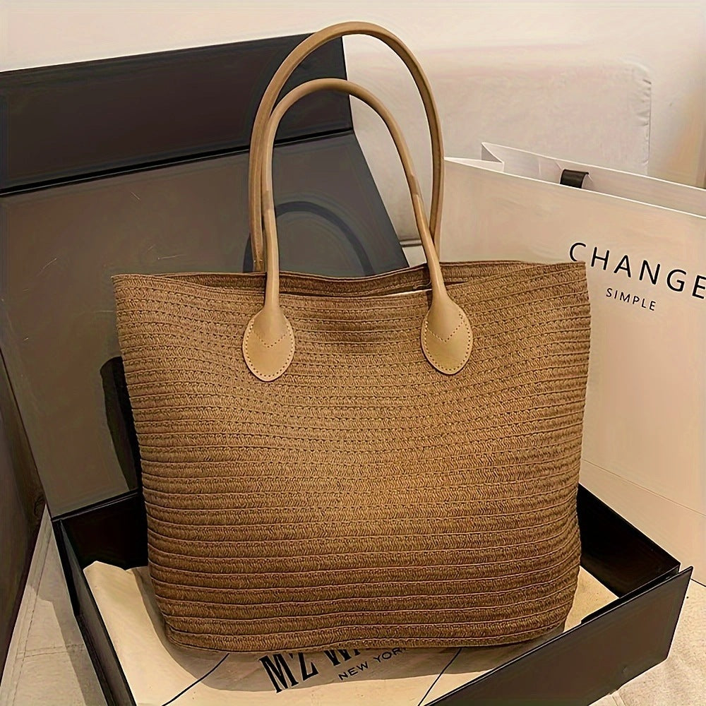 Handbag Made of Textured Natural Material Stornfield