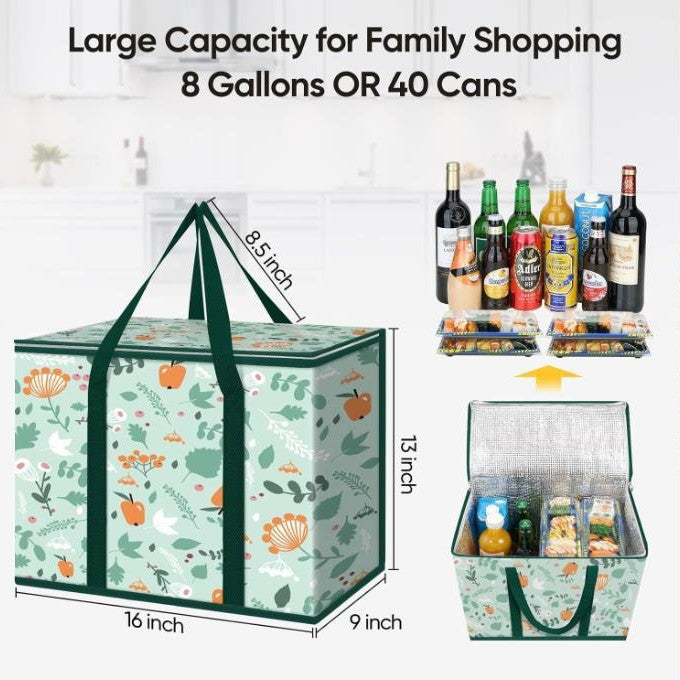 Insulated shopping bag with large volume Stornfield