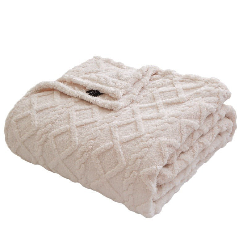 Textured Decorative Throw Blanket Stornfield