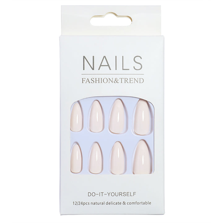 Natural Finish Press-On Nail Set Stornfield