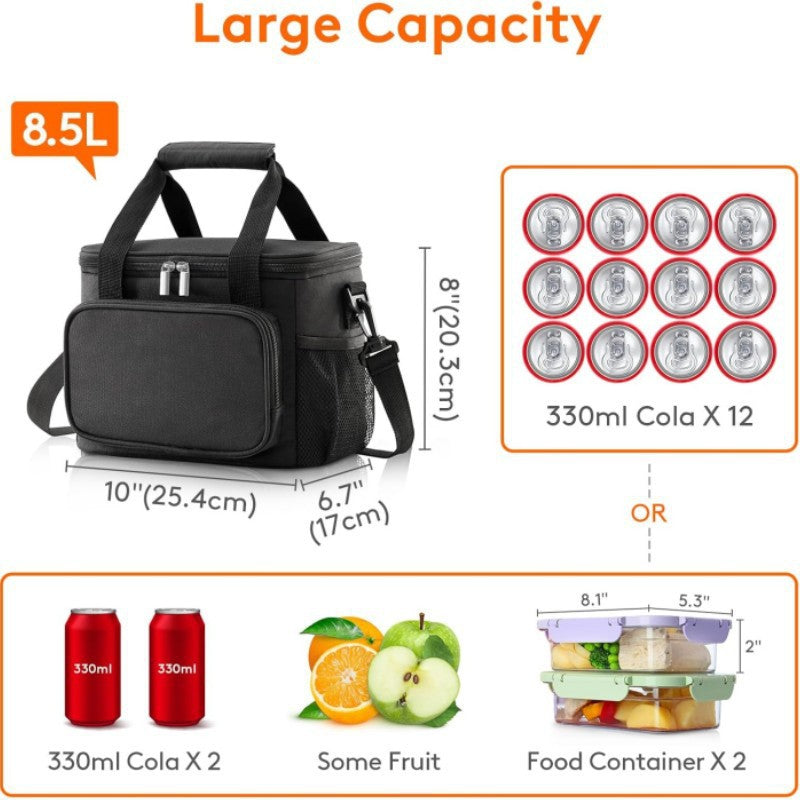 Insulated tote bag with versatile compartments Stornfield