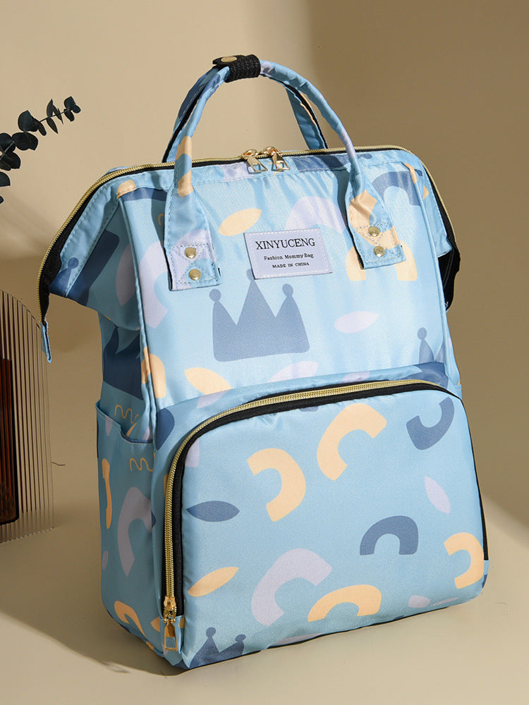 Trendy Animal Print Diaper Backpack Stornfield