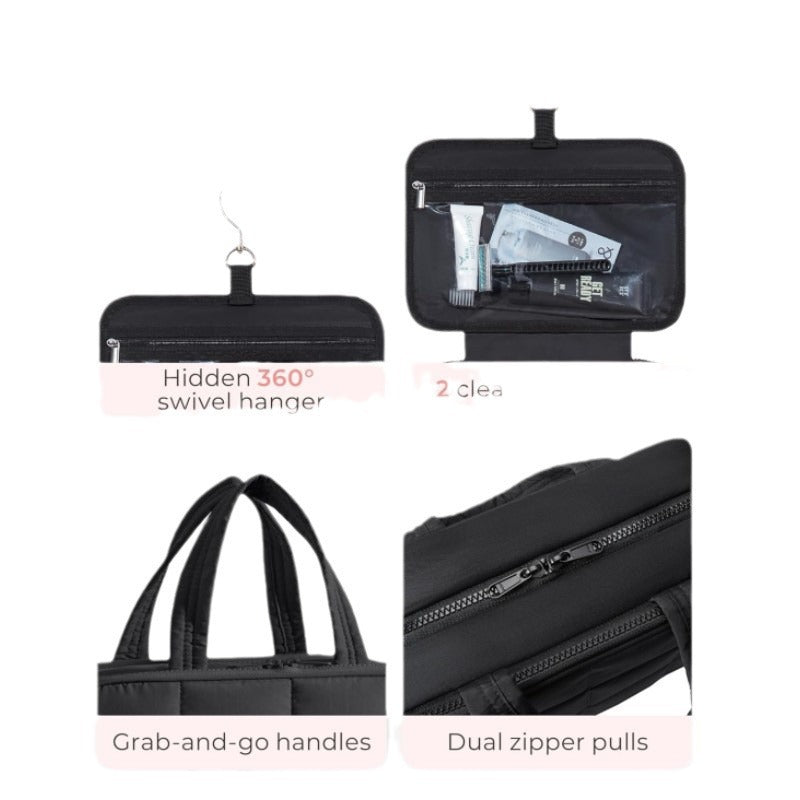 Women's cosmetic bag with organizer pockets Stornfield