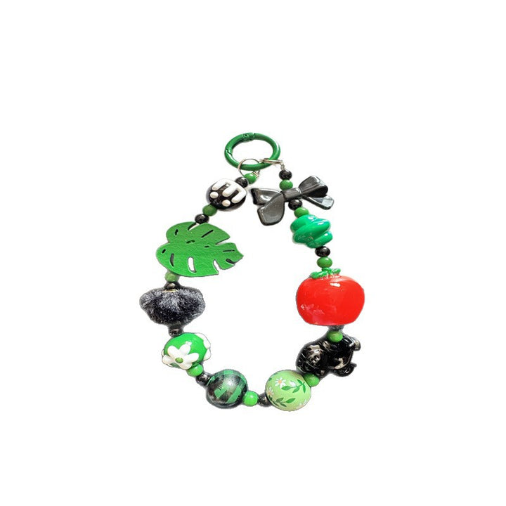 Decorative Beaded Charm Keychain Stornfield 1790135913