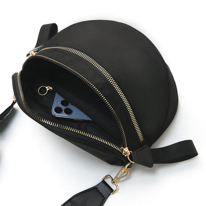 Shoulder bag with stylish check pattern and spacious compartment system Stornfield