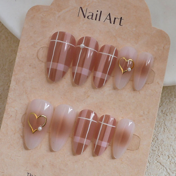 Elegant Press-On Nail Art Collection Stornfield