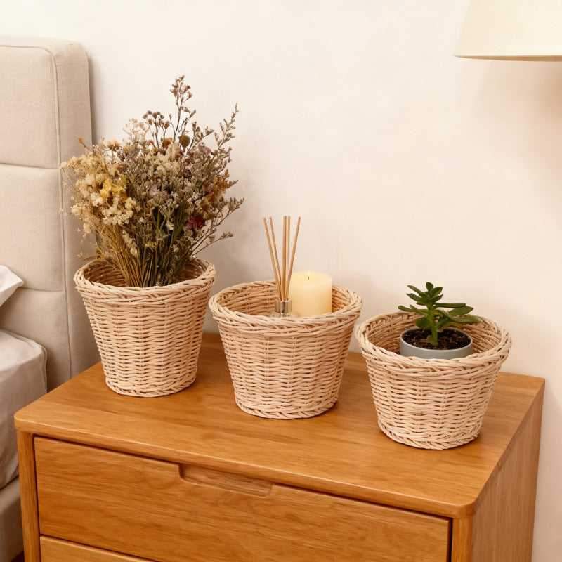 Decorative Natural Woven Fruit Storage Baskets Stornfield