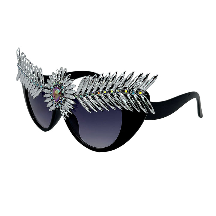 Women's extravagant statement sunglasses with unique jeweled frame Stornfield