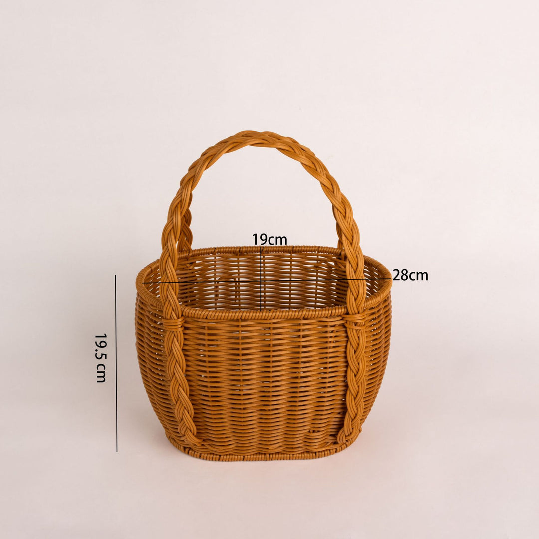 Artisan Woven Storage Basket Stornfield