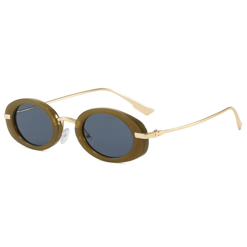 Fashionable glasses with oval frame Stornfield