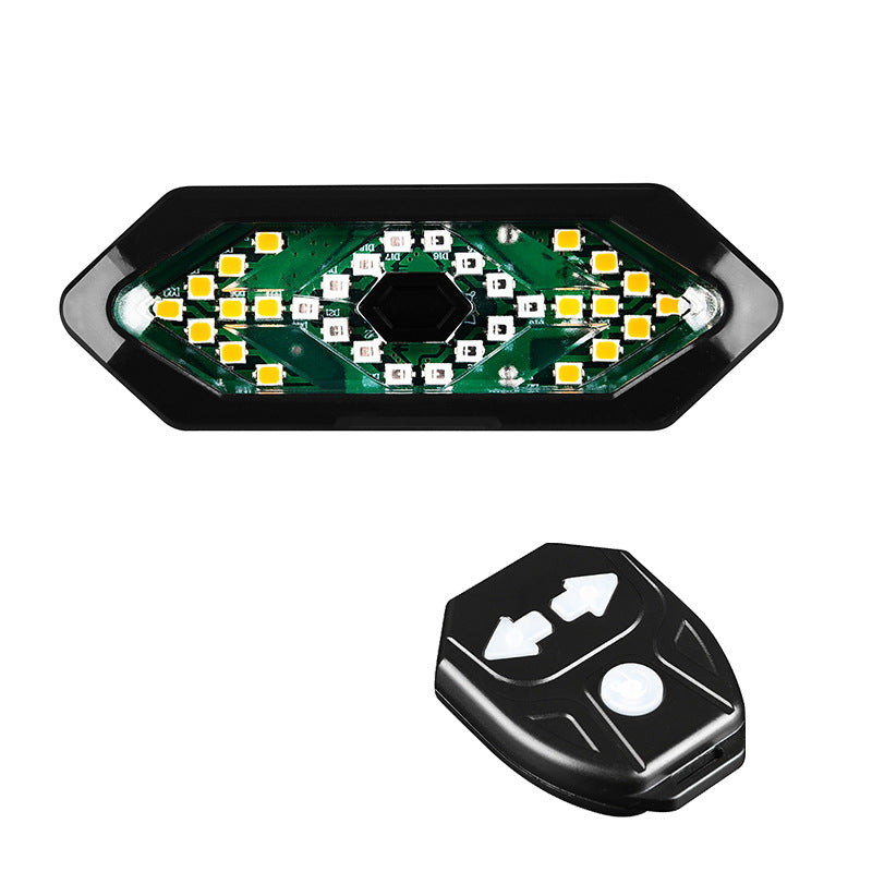 Remote-Controlled LED Bicycle Safety Light Stornfield