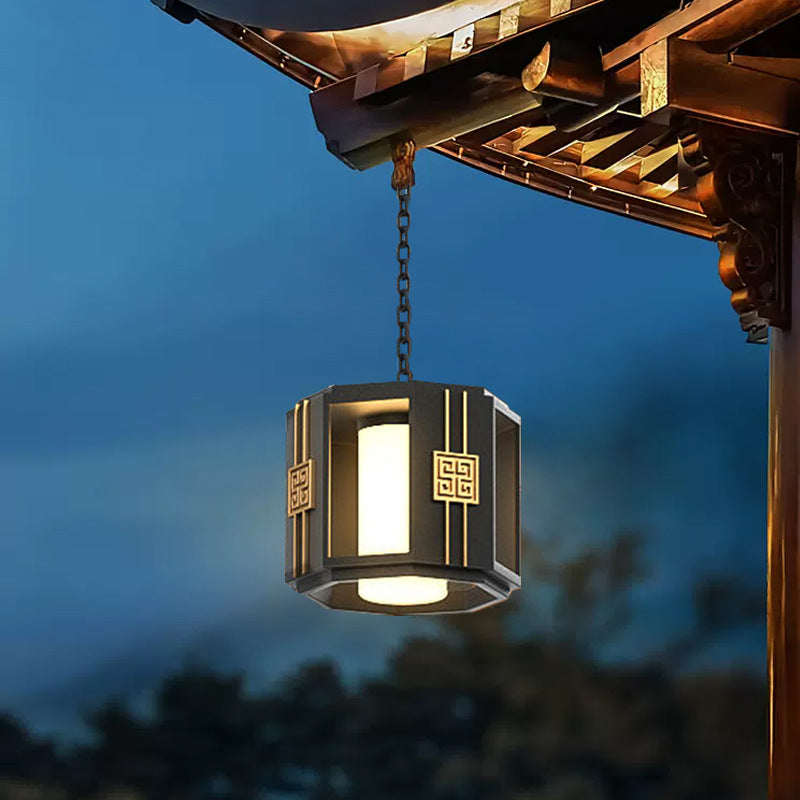 Vintage Hanging Garden Lantern