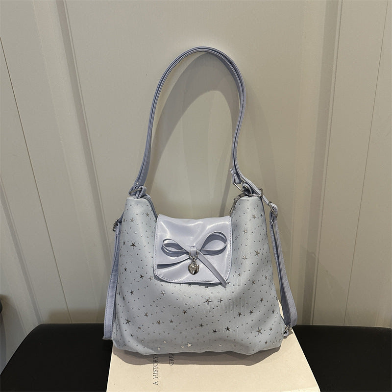 Stylish Star-Embellished Handbag