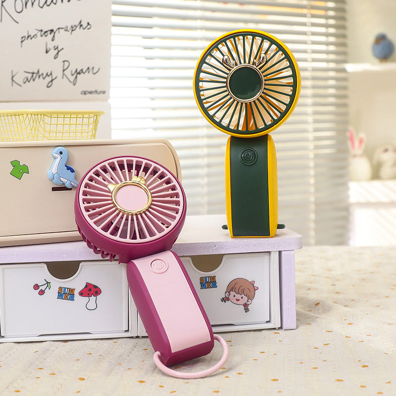 Women Portable Hand Fan with USB Connection and Flexible Tilt Stornfield
