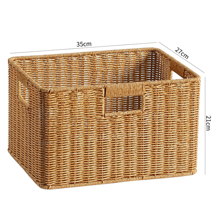 Storage Basket with Ergonomic Handles Stornfield