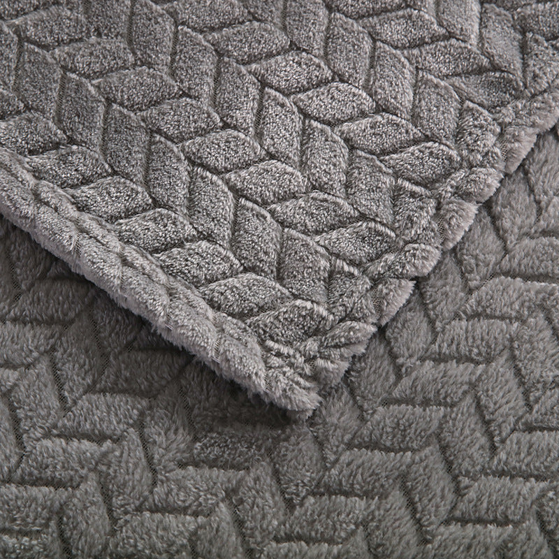 Luxury Textured Throw Blanket