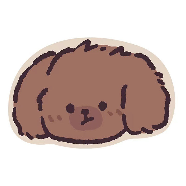 Cute Bunny-Themed Decorative Sticker
