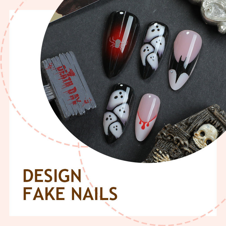 Creative Halloween Art Nail Set Stornfield
