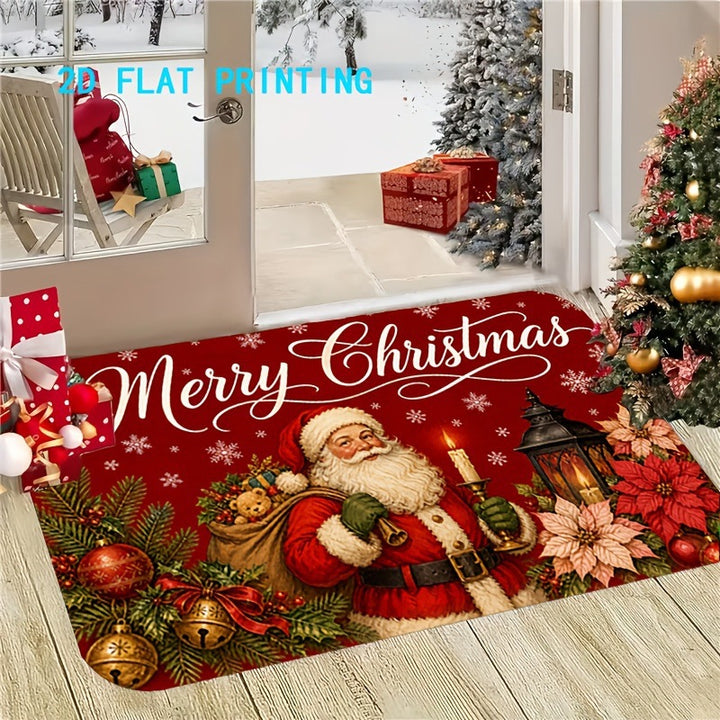 Holiday-Themed Decorative Doormat