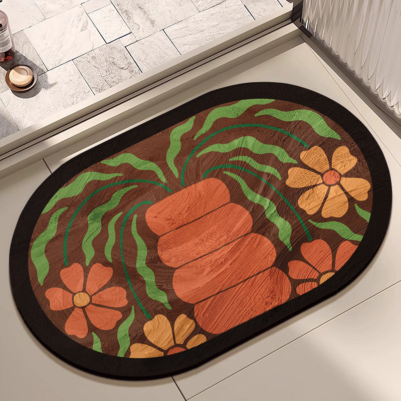 Floral Print Area Rug Stornfield