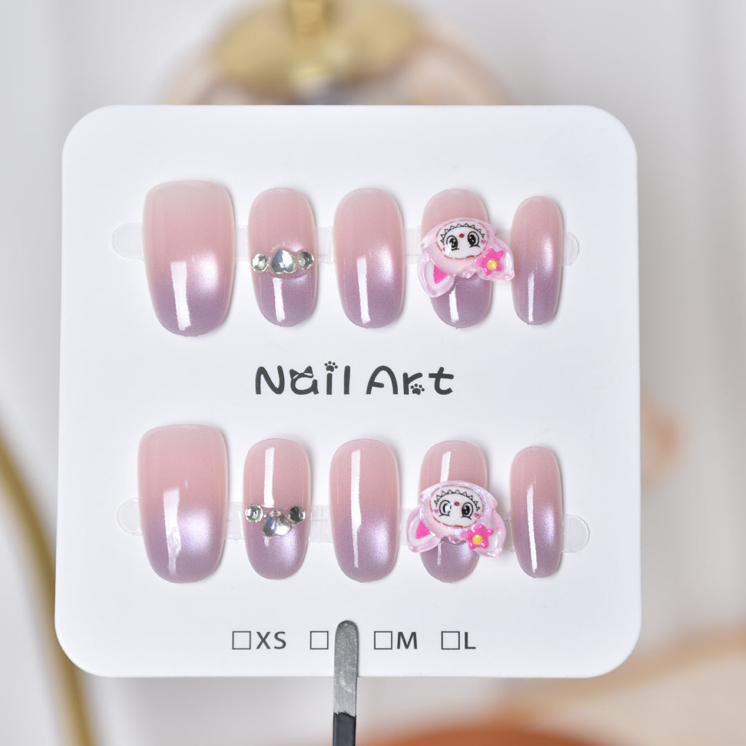 Creative Themed Press-On Nail Art Stornfield