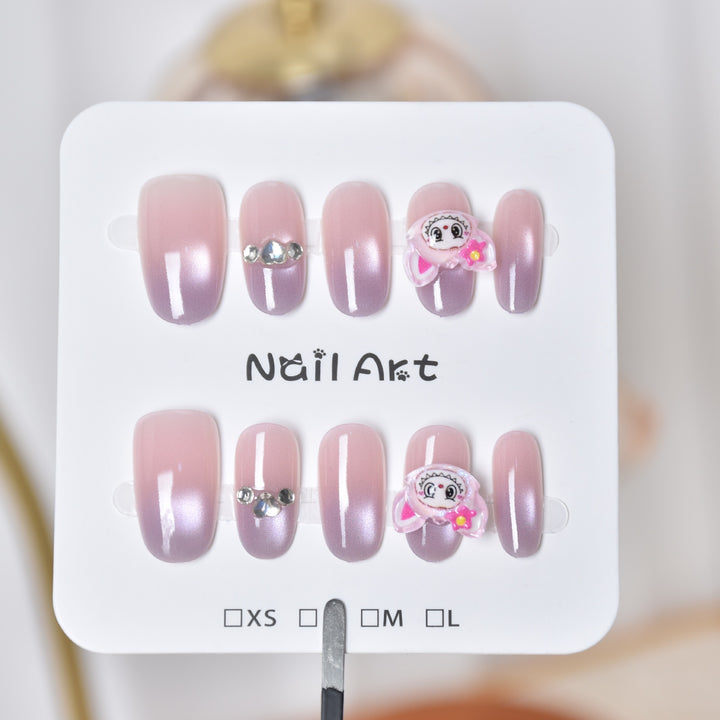 Creative Themed Press-On Nail Art Stornfield